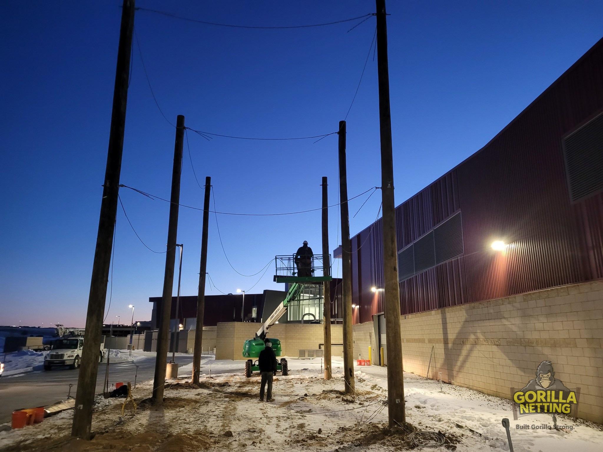 Netted Drone Enclosure Installed at Cherry Creek Innovation Campus