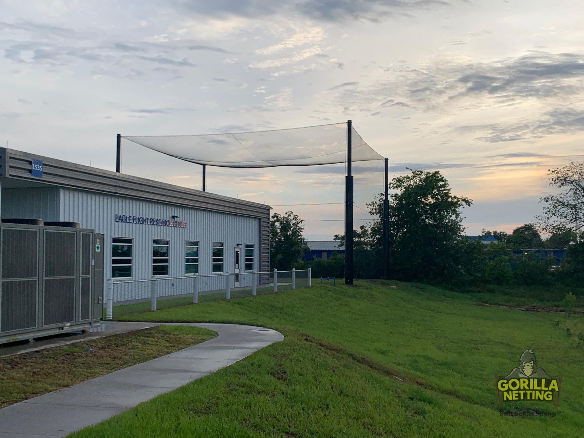 Netted Drone Enclosure Installed at Embry-Riddle Aeronautical University