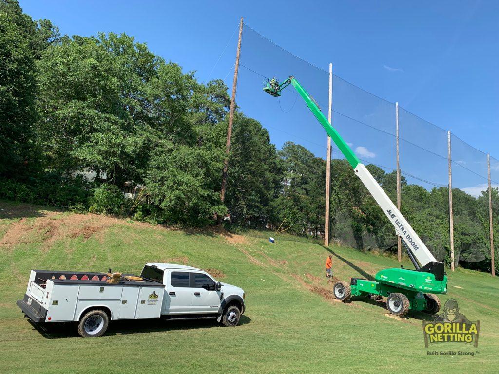 Driving Range Netting Extension Completed at The First Tee of Atlanta