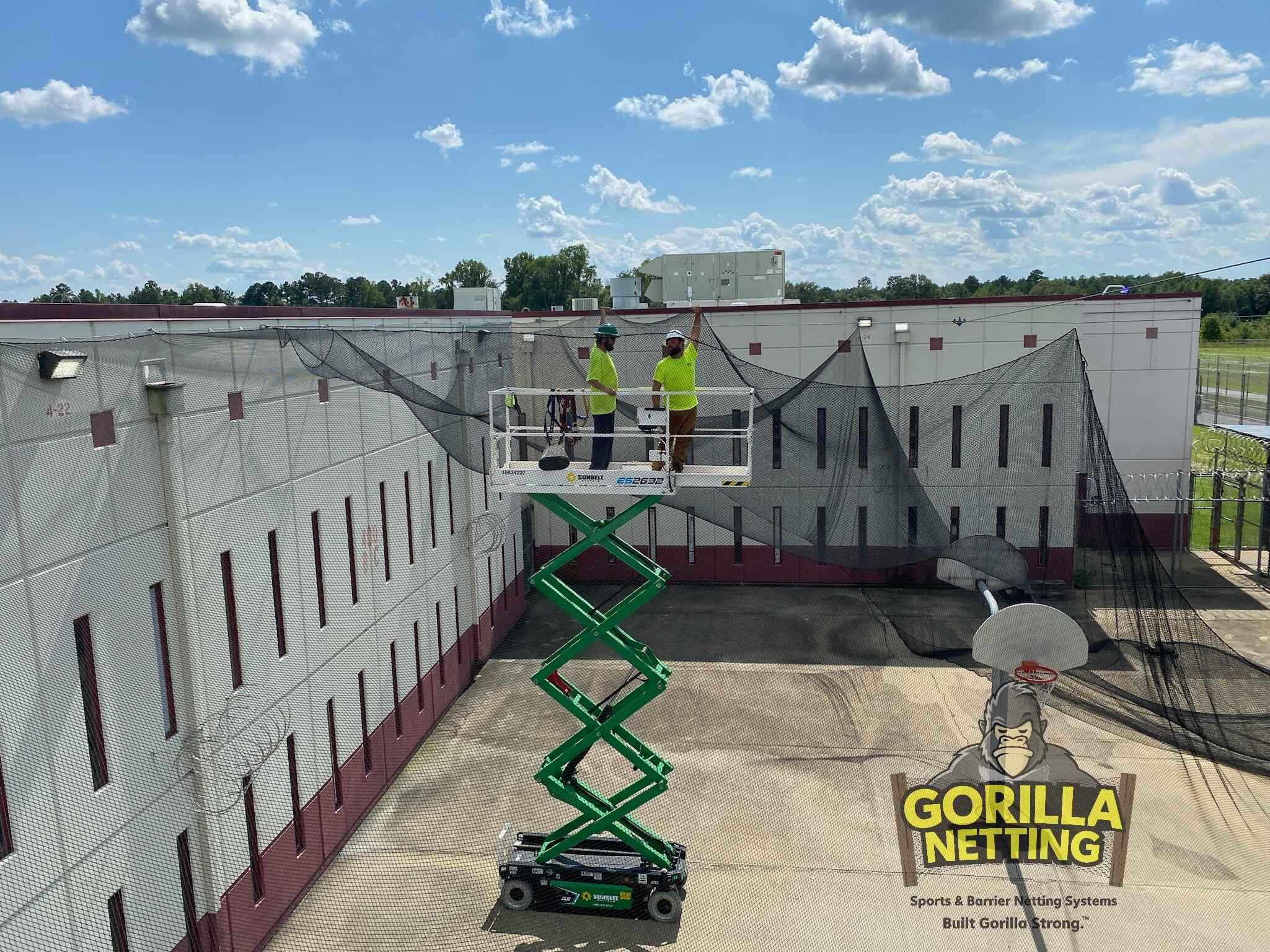 Overhead Contrabit Netting Replacement at Wheeler Correctional Facility